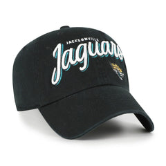 Jacksonville Jaguars '47 Women's Ariana Clean Up Adjustable Hat - Black discount