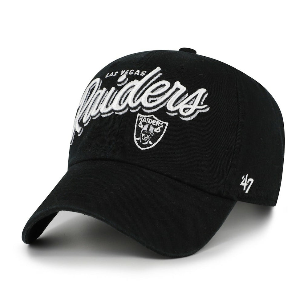 Las Vegas Raiders '47 Women's Ariana Clean Up Adjustable Hat - Black for sale