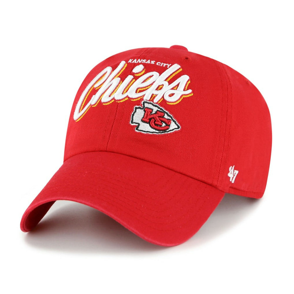 Kansas City Chiefs '47 Women's Ariana Clean Up Adjustable Hat - Red for sale