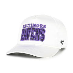 Baltimore Ravens '47 Women's Outspoken Hitch Adjustable Hat - White sale