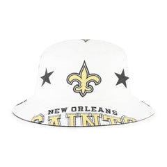 New Orleans Saints '47 Women's Energize Bucket Hat - White sale