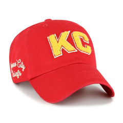 Kansas City Chiefs '47 Women's Zoey Clean Up Adjustable Hat - Red sale