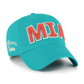 Miami Dolphins '47 Women's Zoey Clean Up Adjustable Hat - Aqua on sale