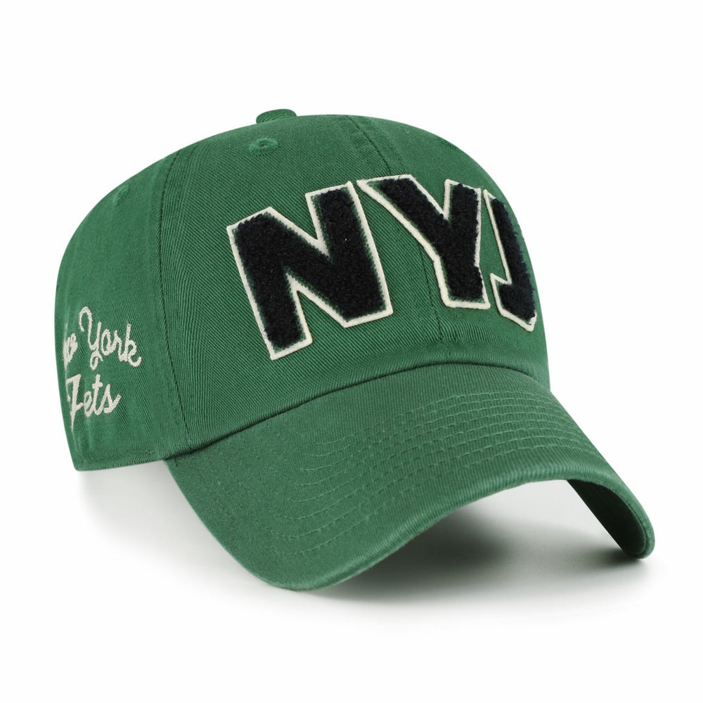 New York Jets '47 Women's Zoey Clean Up Adjustable Hat - Green for sale