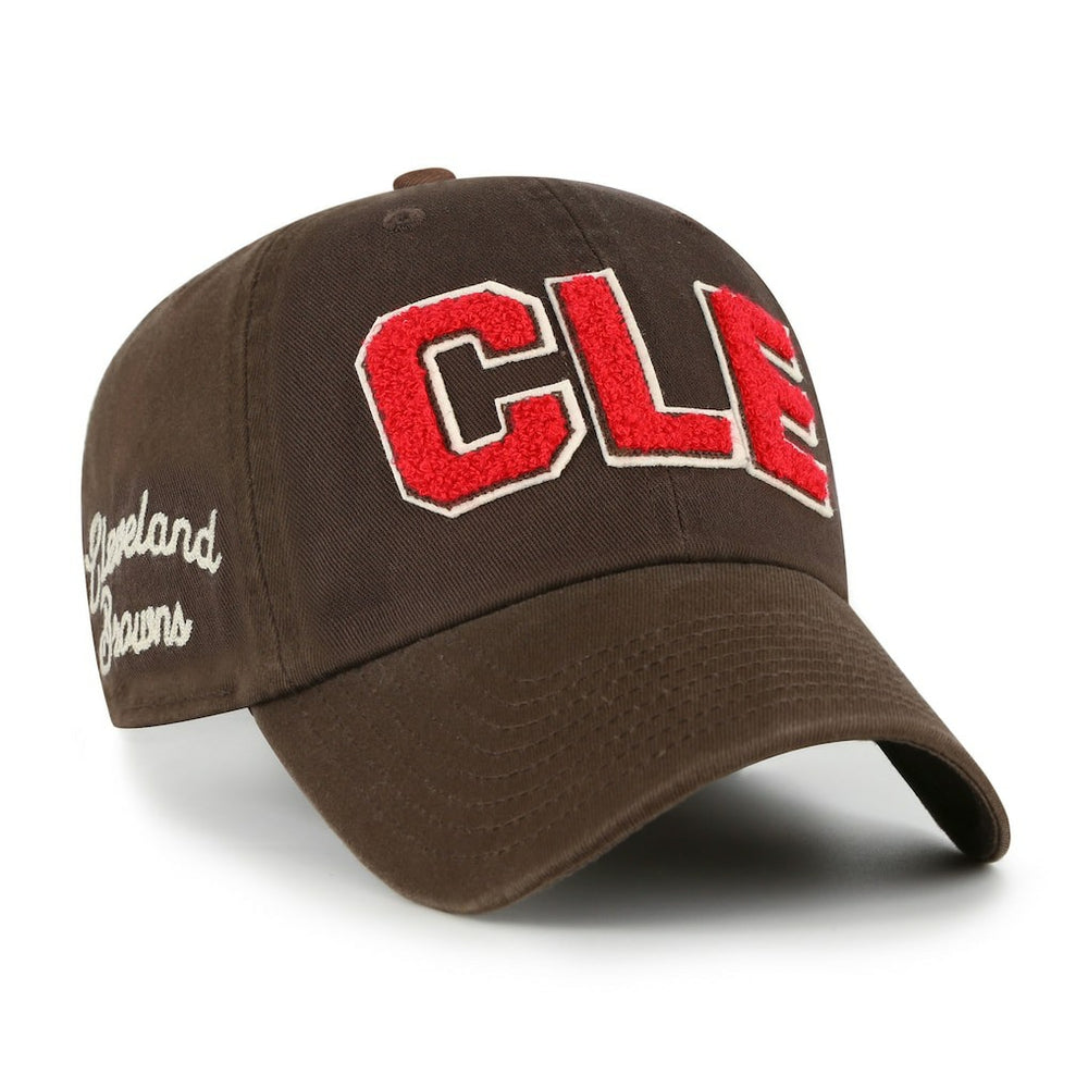 Cleveland Browns '47 Women's Zoey Clean Up Adjustable Hat - Brown sale