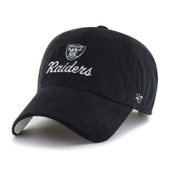 Las Vegas Raiders '47 Women's Spirited Clean Up Adjustable Hat - Black outlet