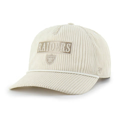Las Vegas Raiders '47 Women's Mellow Corduroy Hitch Adjustable Hat - Natural for sale