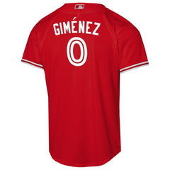 Andrés Giménez Toronto Blue Jays Youth Canada Day Replica Jersey - Red | Nike
