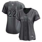 Juan Soto New York Mets Women's City Connect Limited Jersey - Gray | Nike