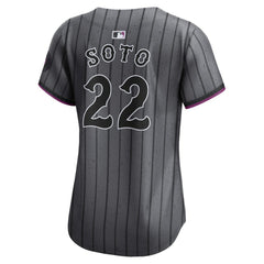 Juan Soto New York Mets Women's City Connect Limited Jersey - Gray | Nike