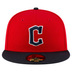 Cleveland Guardians Authentic Collection On Field 59FIFTY Fitted Hat - Red/Black | New Era
