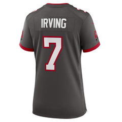 Bucky Irving Tampa Bay Buccaneers Women's Alternate Game Jersey - Pewter | Nike on sale