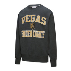 Vegas Golden Knights Mitchell & Ness Playoff Win Fleece Pullover Sweatshirt Black
