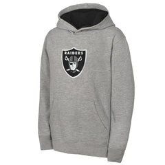 Las Vegas Raiders Outerstuff Youth Prime Hoodie - Gray discount