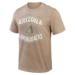Arizona Diamondbacks Darius Rucker Collection Sun Faded T-Shirt - Tan