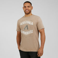 Arizona Diamondbacks Darius Rucker Collection Sun Faded T-Shirt - Tan