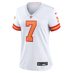 Bucky Irving '76 Tampa Bay Buccaneers Women's Game Jersey - White | Nike for sale
