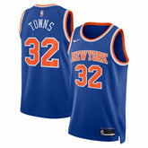 Karl-Anthony Towns New York Knicks Unisex Swingman Jersey - Blue - Icon Edition | Nike sale
