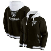 Las Vegas Raiders Darius Rucker Collection Full-Snap Hoodie Jacket - Black cheap