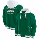 New York Jets Darius Rucker Collection Full-Snap Hoodie Jacket - Green online