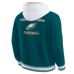 Philadelphia Eagles Darius Rucker Collection Full-Snap Hoodie Jacket - Midnight Green on sale