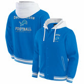 Detroit Lions Darius Rucker Collection Full-Snap Hoodie Jacket - Blue for sale