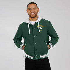 Green Bay Packers Darius Rucker Collection Full-Snap Hoodie Jacket - Green on sale