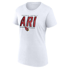 Arizona Cardinals Women's Cheerleader T-Shirt - White outlet