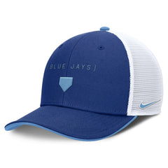 Toronto Blue Jays Rise Diamond Plate Performance Trucker Flex Hat - Royal | Nike