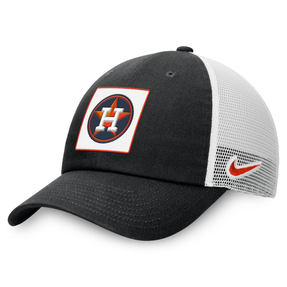 Houston Astros Rise Adjustable Trucker Hat - Black | Nike