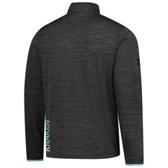 Seattle Kraken Fanatics Authentic Pro Lightweight Quarter-Zip Pullover Heather Charcoal