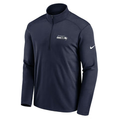 Seattle Seahawks Pacer Half-Zip Pullover - College Navy | Nike for sale