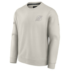 New Jersey Devils Fanatics Authentic Pro Road Fleece Sweatshirt Gray