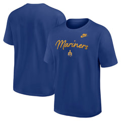 Seattle Mariners Cooperstown Collection Max90 T-Shirt - Royal | Nike