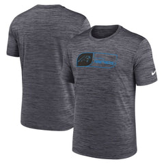 Carolina Panthers Velocity Jock Tag Performance T-Shirt - Black | Nike cheap