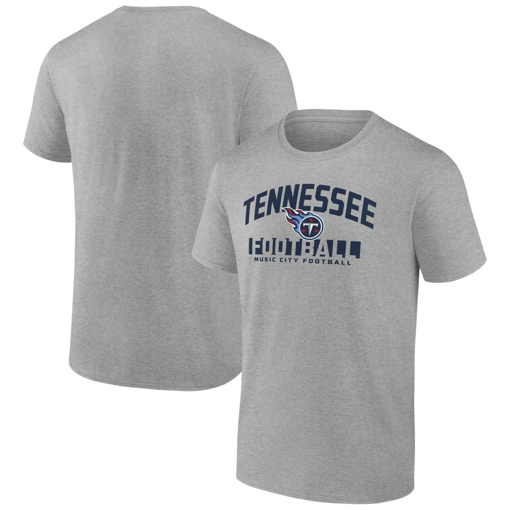 Tennessee Titans Screen Blocking T-Shirt - Heather Gray online