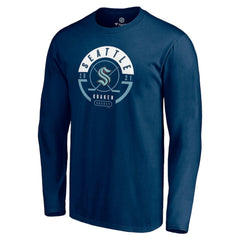 Seattle Kraken Fanatics Block Party Long Sleeve T-Shirt Deep Sea Blue