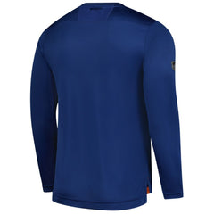 Edmonton Oilers Fanatics Authentic Pro Tech Long Sleeve T-Shirt Royal