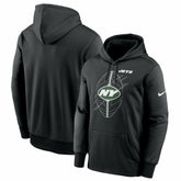 New York Jets Performance Fleece Pullover Hoodie - Black | Nike on sale