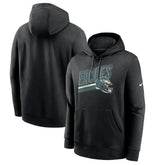 Philadelphia Eagles Club Fleece Pullover Hoodie - Black | Nike online