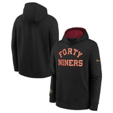 San Francisco 49ers Youth 2025 Rivalries Collection Club Hoodie - Black | Nike cheap