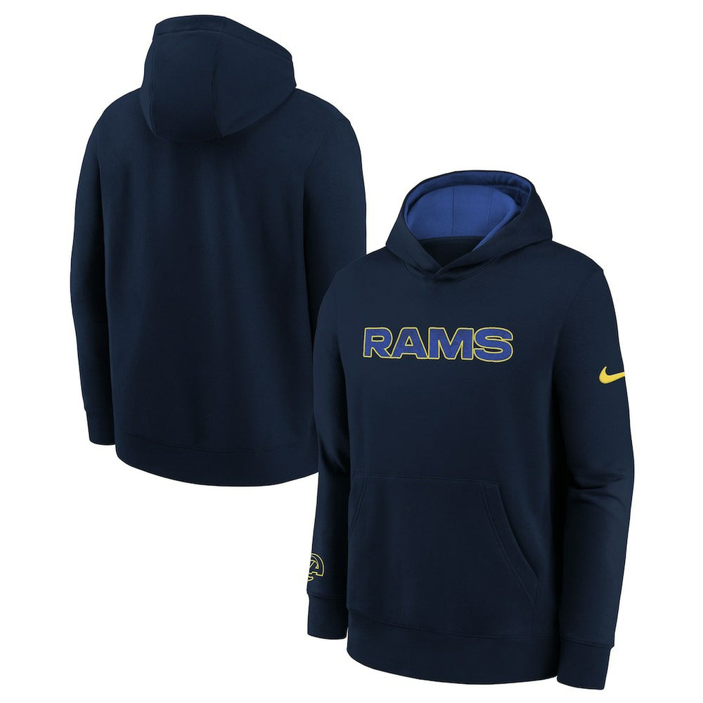 Los Angeles Rams Youth 2025 Rivalries Collection Club Hoodie - Midnight Blue | Nike cheap