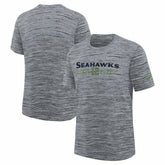Seattle Seahawks Youth 2025 Rivalries Collection Sideline Velocity Dri-FIT T-Shirt - Wolf Gray | Nike outlet