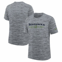 Seattle Seahawks Youth 2025 Rivalries Collection Sideline Velocity Dri-FIT T-Shirt - Wolf Gray | Nike outlet