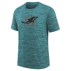 Miami Dolphins Youth 2025 Rivalries Collection Sideline Velocity Dri-FIT T-Shirt - Turbo Green | Nike sale