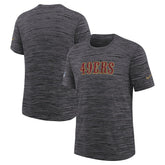 San Francisco 49ers Youth 2025 Rivalries Collection Sideline Velocity Dri-FIT T-Shirt - Heather Black | Nike outlet