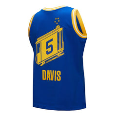 Baron Davis Golden State Warriors Hardwood Classics 2004/05 Swingman Jersey - Royal | Mitchell & Ness for sale