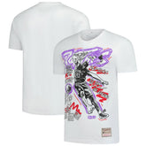 Vince Carter Toronto Raptors Hardwood Classics Chalked Up T-Shirt - White | Mitchell & Ness online