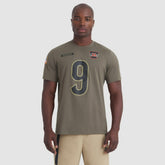 Joe Burrow Cincinnati Bengals 2025 Salute to Service Name & Number T-Shirt - Olive | Nike outlet