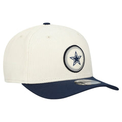 Dallas Cowboys New Era Loyal Corduroy 9SEVENTY Adjustable Hat - Cream discount